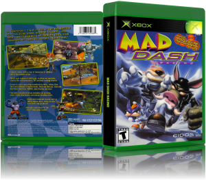 Mad Dash Racing (USA)3D Boxes Back Front